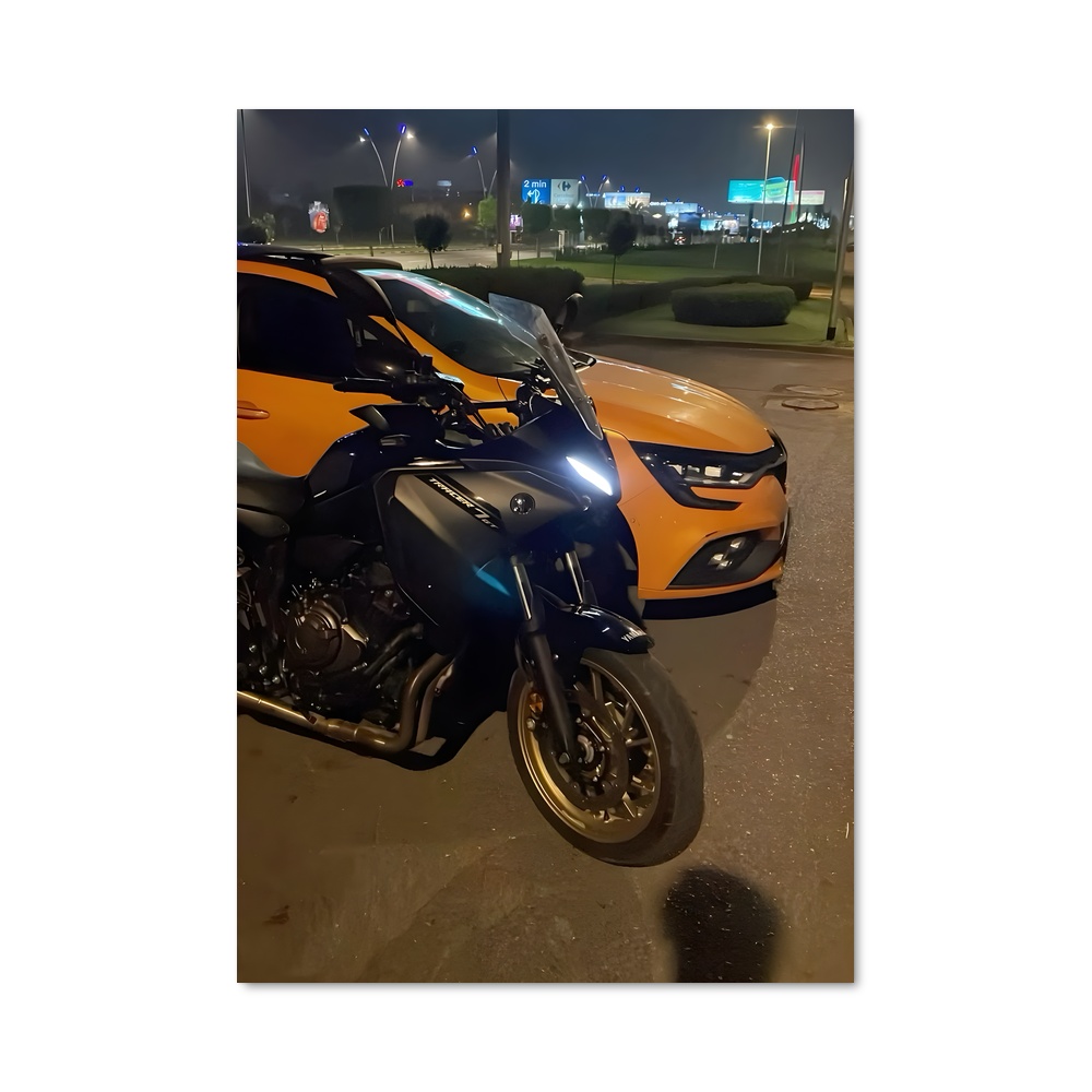 Poster Tracer captivant – affiche Yamaha